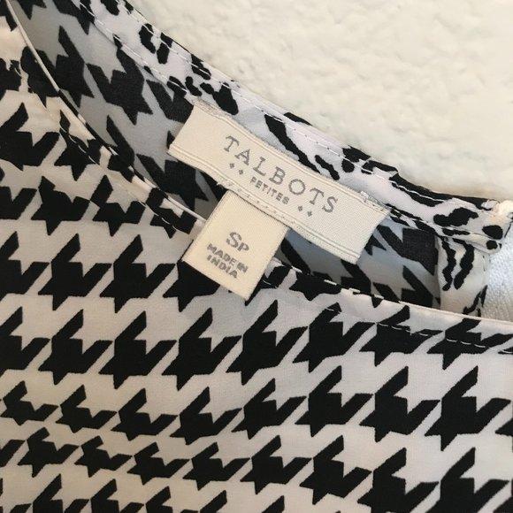 Talbots Houndstooth Tank Top - Picture 3 of 3